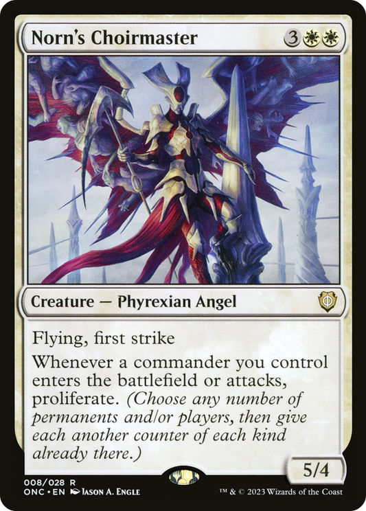 Norn's Choirmaster (ONC-008) - Phyrexia: All Will Be One Commander - Premium MTG Single from Wizards of the Coast - Just $5.10! Shop now at Game Crave Tournament Store