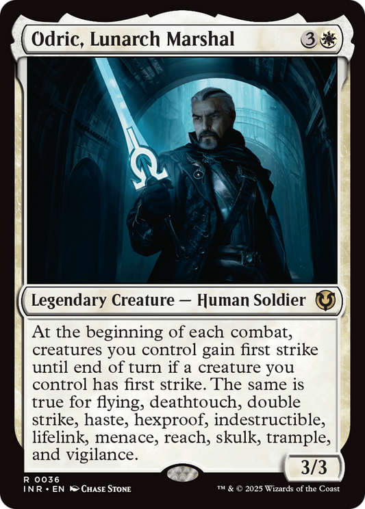 Odric, Lunarch Marshal (-036) - Innistrad Remastered Foil - Premium MTG Single from Wizards of the Coast - Just $0.55! Shop now at Game Crave Tournament Store