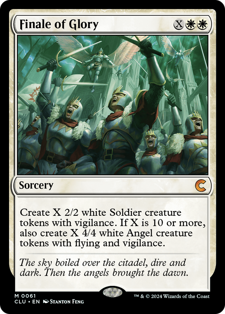 Finale of Glory (CLU-061) - Ravnica: Clue Edition - Premium MTG Single from Wizards of the Coast - Just $0.69! Shop now at Game Crave Tournament Store