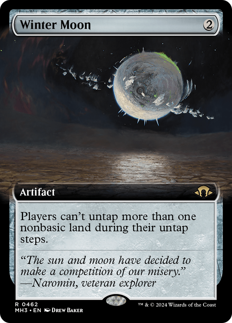 Winter Moon (MH3-462) - Modern Horizons 3: (Extended Art) - Premium MTG Single from Wizards of the Coast - Just $0.90! Shop now at Game Crave Tournament Store