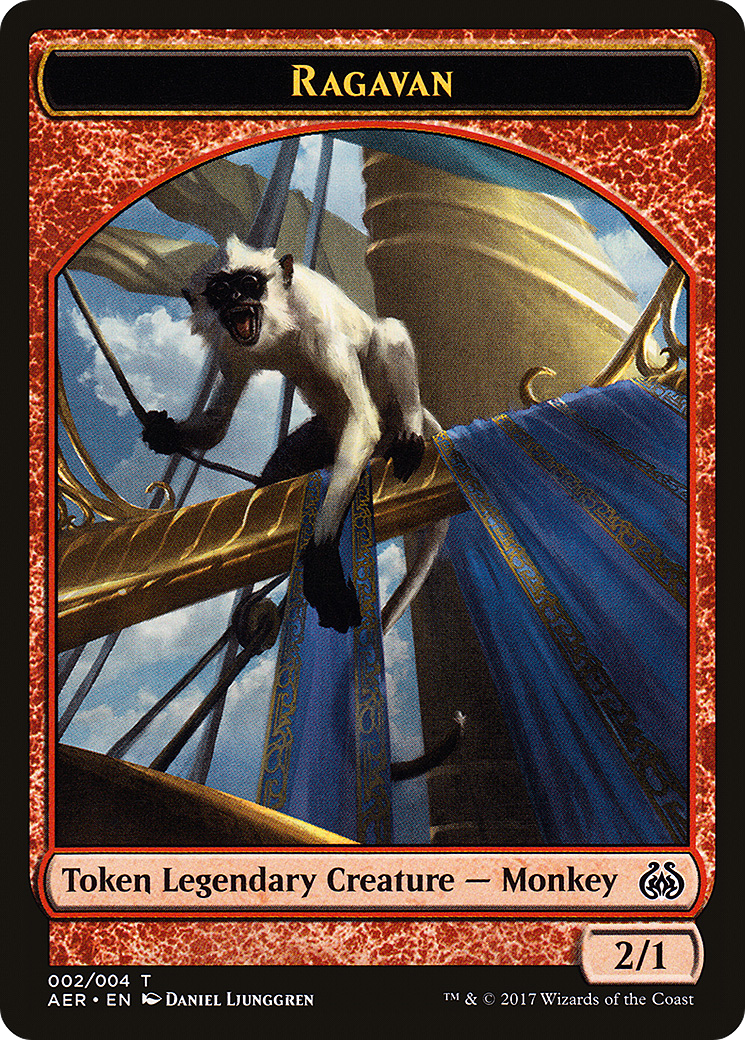 Ragavan (TAER-002) - Aether Revolt Tokens