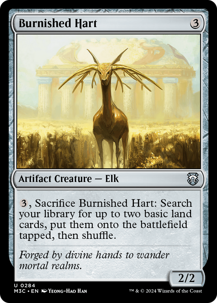 Burnished Hart (M3C-284) - Modern Horizons 3 Commander - Premium MTG Single from Wizards of the Coast - Just $0.25! Shop now at Game Crave Tournament Store