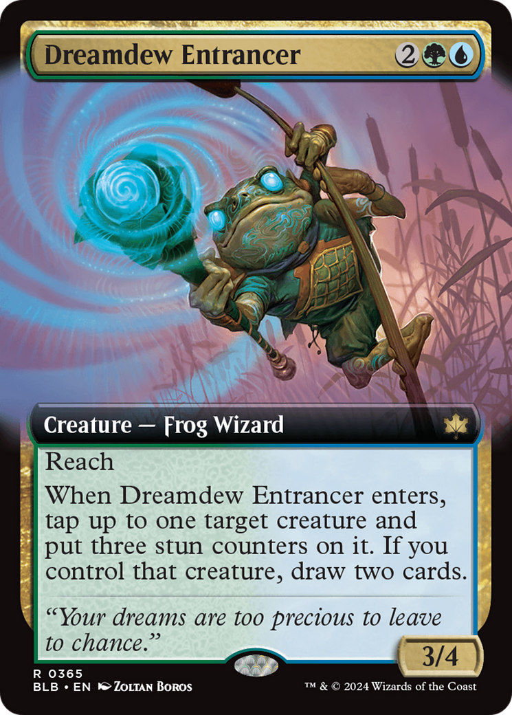 Dreamdew Entrancer (BLB-365) - Bloomburrow: (Extended Art) - Premium MTG Single from Wizards of the Coast - Just $0.29! Shop now at Game Crave Tournament Store