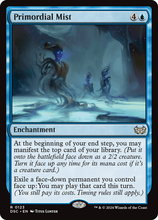 Primordial Mist (DSC-123) - Duskmourn: House of Horror Commander - Premium MTG Single from Wizards of the Coast - Just $0.25! Shop now at Game Crave Tournament Store