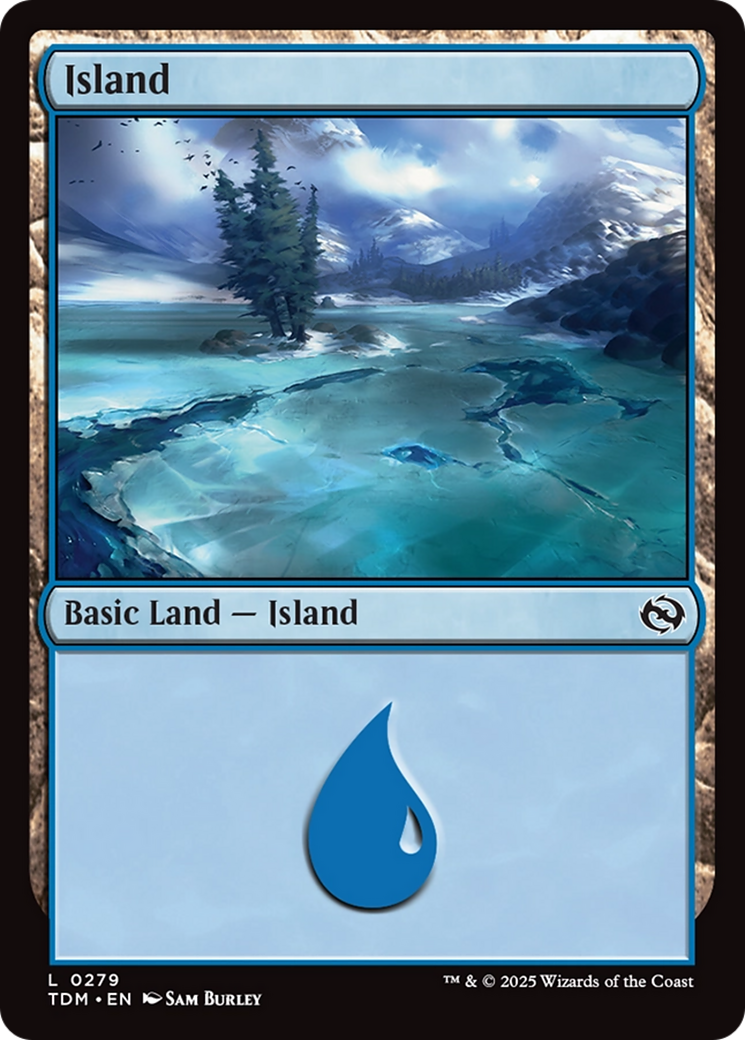 Island (0279) (TDM-279) - Tarkir: Dragonstorm - Premium MTG Single from Wizards of the Coast - Just $0.08! Shop now at Game Crave Tournament Store