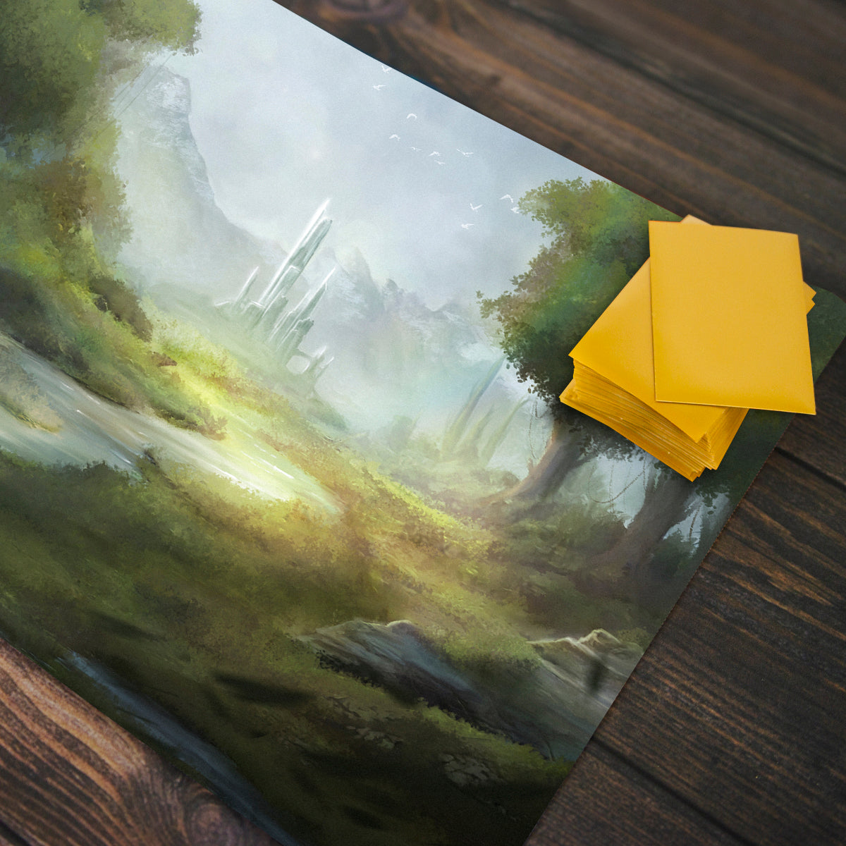 The Light Castle Playmat - Premium Playmat from Inked Gaming - Just $34.99! Shop now at Game Crave Tournament Store