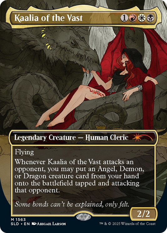 Kaalia of the Vast (SLD-1563) - Secret Lair Drop (Borderless) Foil