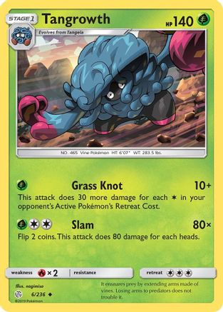 Tangrowth 6/236 - SM  Cosmic Eclipse