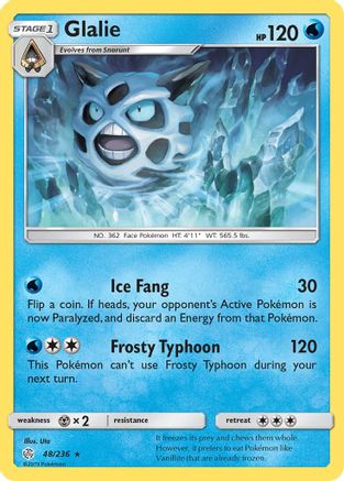 Glalie 48/236 - SM  Cosmic Eclipse