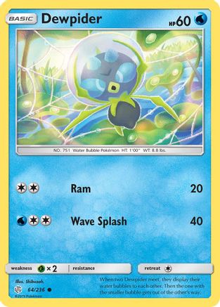Dewpider 64/236 - SM  Cosmic Eclipse