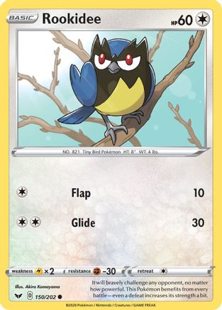 Rookidee 150/202 - Sword & Shield Reverse Holofoil