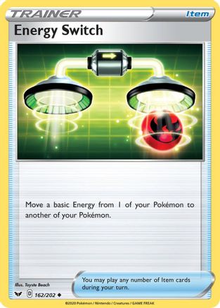 Energy Switch 162/202 - Sword & Shield Reverse Holofoil