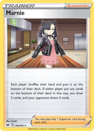 Marnie 169/202 - Sword & Shield Holofoil