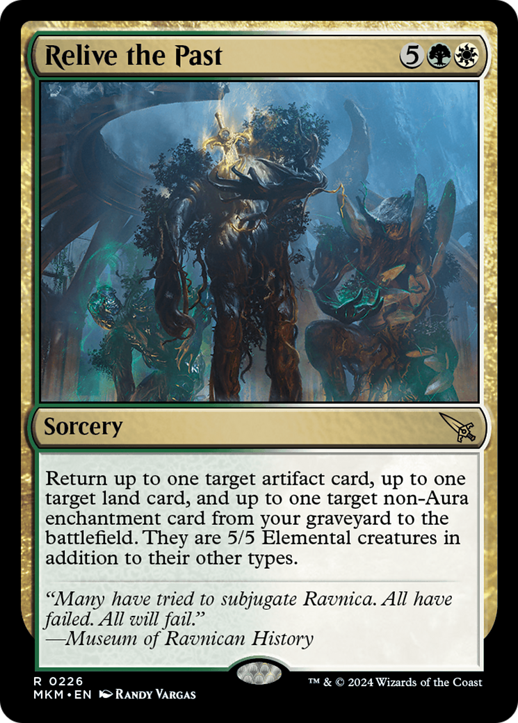 Relive the Past (MKM-226) - Murders at Karlov Manor Foil - Premium MTG Single from Wizards of the Coast - Just $0.25! Shop now at Game Crave Tournament Store