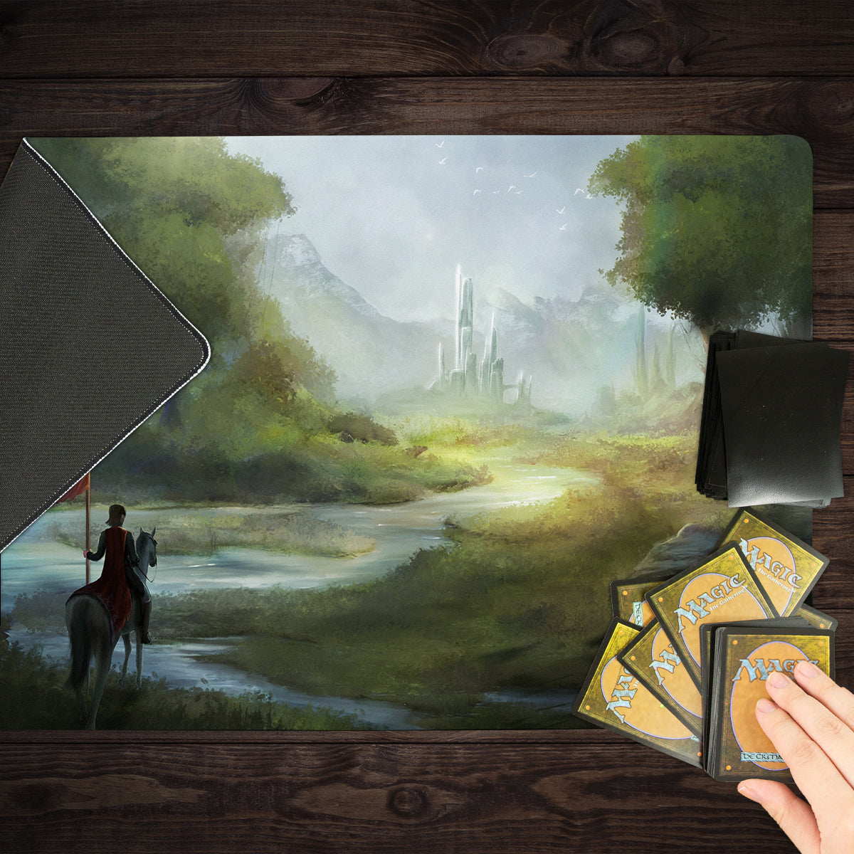 The Light Castle Playmat - Premium Playmat from Inked Gaming - Just $34.99! Shop now at Game Crave Tournament Store