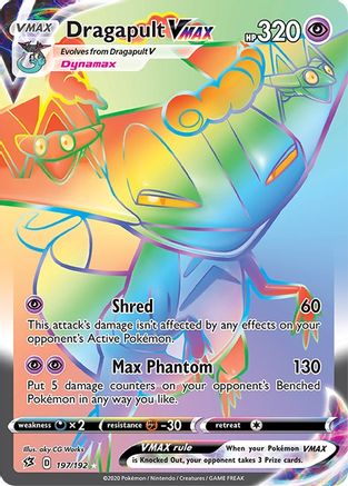 Dragapult VMAX 197/192 - Rebel Clash Holofoil