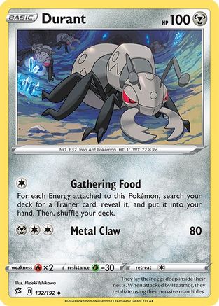 Durant 132/192 - Rebel Clash Reverse Holofoil
