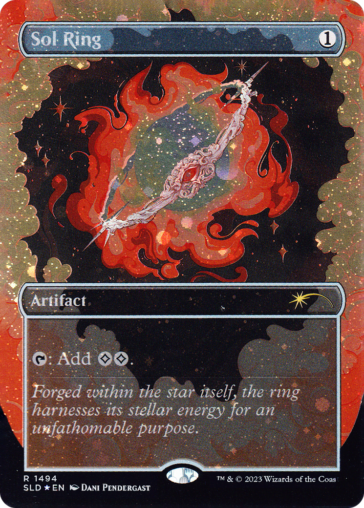 Sol Ring (SLD-1494★) - Secret Lair Drop (Borderless) Foil - Premium MTG Single from Wizards of the Coast - Just $106.61! Shop now at Game Crave Tournament Store
