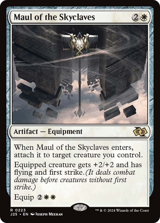 Maul of the Skyclaves (J25-223) - Foundations Jumpstart - Premium MTG Single from Wizards of the Coast - Just $0.25! Shop now at Game Crave Tournament Store