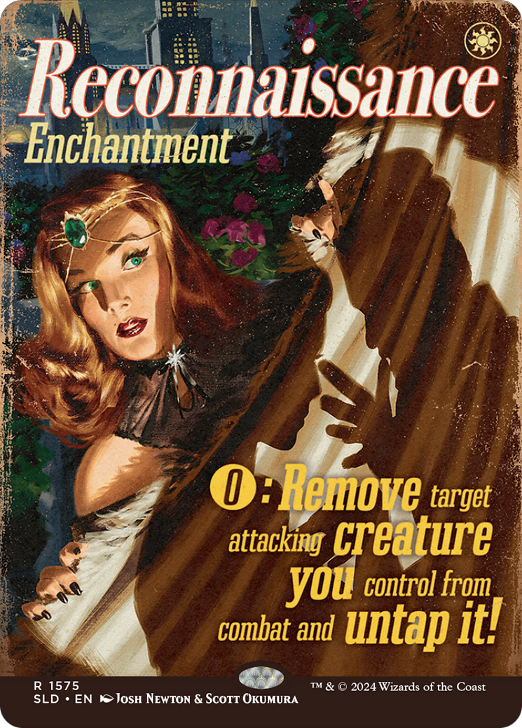Reconnaissance (SLD-1575) - Secret Lair Drop (Borderless) - Premium MTG Single from Wizards of the Coast - Just $14.45! Shop now at Game Crave Tournament Store