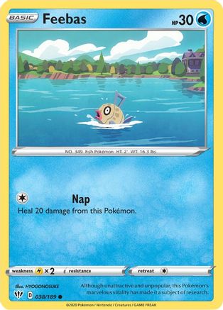Feebas 38/189 - Darkness Ablaze