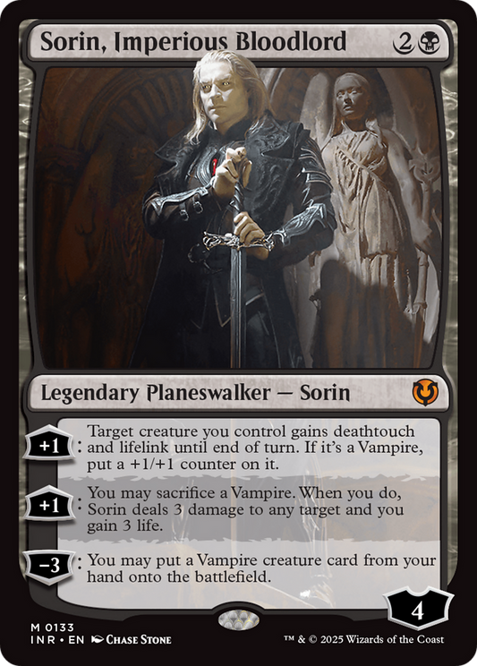 Sorin, Imperious Bloodlord (-133) - Innistrad Remastered - Premium MTG Single from Wizards of the Coast - Just $3.22! Shop now at Game Crave Tournament Store