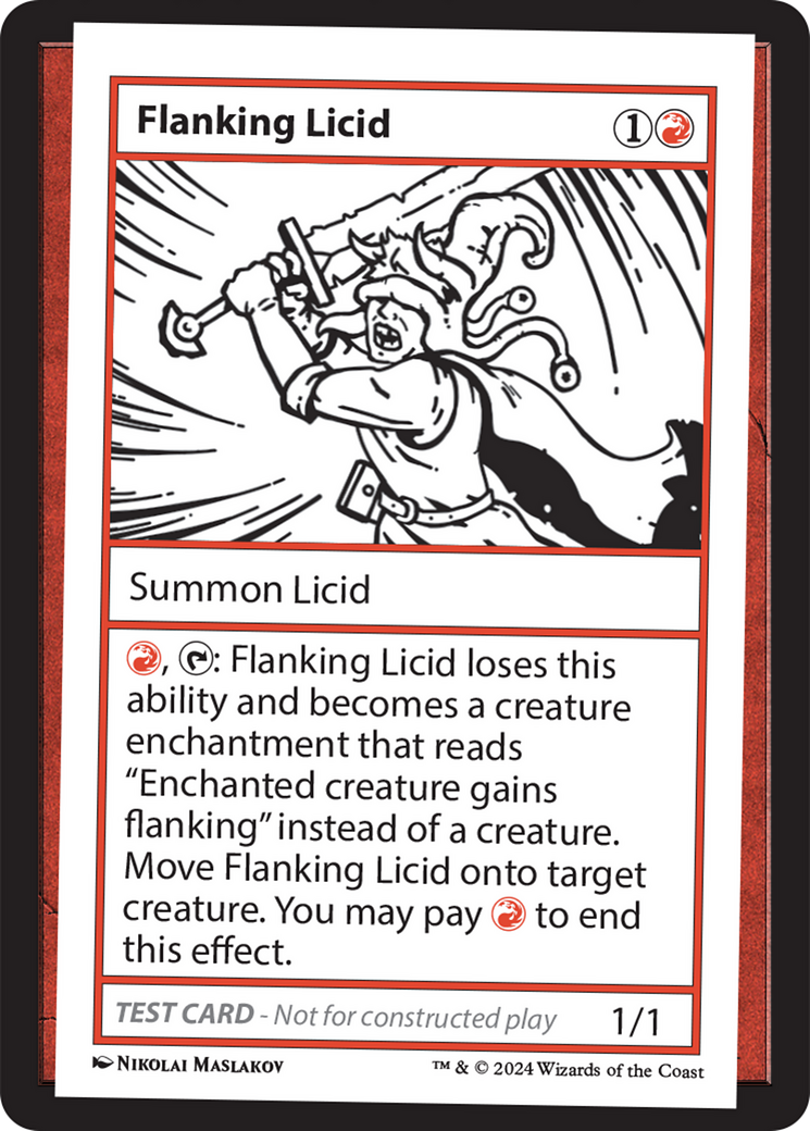 Flanking Licid (MB2-326) - Mystery Booster 2 - Premium MTG Single from Wizards of the Coast - Just $0.25! Shop now at Game Crave Tournament Store
