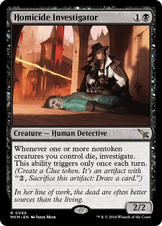 Homicide Investigator (MKM-086) - Murders at Karlov Manor Foil - Premium MTG Single from Wizards of the Coast - Just $0.25! Shop now at Game Crave Tournament Store