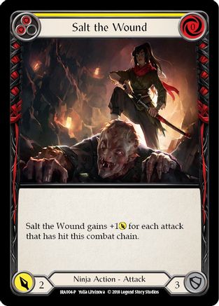 Salt the Wound (IRA004) - Welcome Deck: Ira 1st Edition
