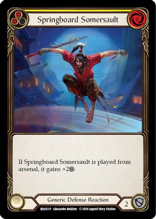 Springboard Somersault (IRA012) - Welcome Deck: Ira 1st Edition