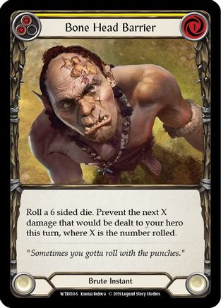 Bone Head Barrier (WTR010) - Welcome to Rathe Unlimited Edition