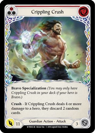 Crippling Crush (WTR043) - Welcome to Rathe Unlimited Edition