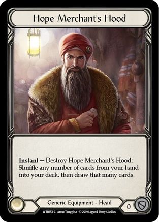 Hope Merchant's Hood (WTR151) - Welcome to Rathe 1st Edition