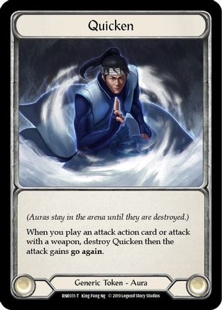 Quicken (RNR031) - Hero Deck: Rhinar 1st Edition
