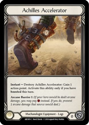 Achilles Accelerator (ARC005) - Arcane Rising 1st Edition