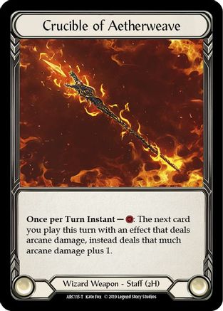Crucible of Aetherweave // Teklo Plasma Pistol (ARC115) - Arcane Rising