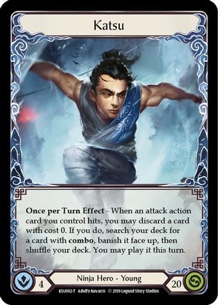 Katsu (KSU002) - Hero Deck: Katsu 1st Edition