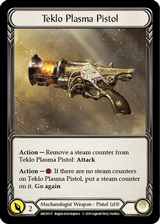 Teklo Plasma Pistol // Viserai, Rune Blood (ARC003) - Arcane Rising