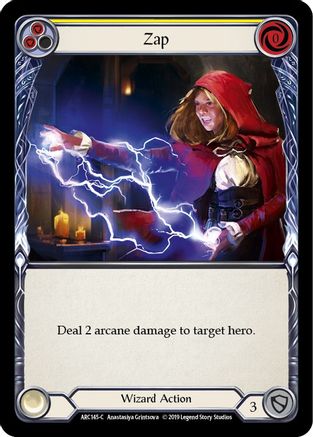 Zap (Yellow) (ARC145) - Arcane Rising Unlimited Edition