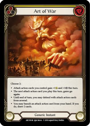 Art of War (ARC160) - Arcane Rising Unlimited Edition