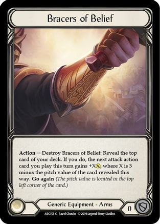 Bracers of Belief (ARC153) - Arcane Rising Unlimited Edition