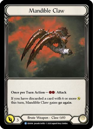 Mandible Claw (CRU004) - Crucible of War Unlimited Edition