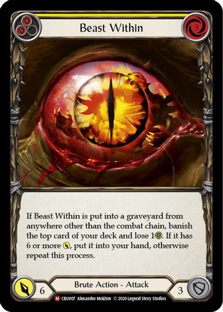 Beast Within (CRU007) - Crucible of War Unlimited Edition