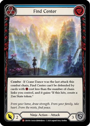 Find Center (CRU054) - Crucible of War Unlimited Edition