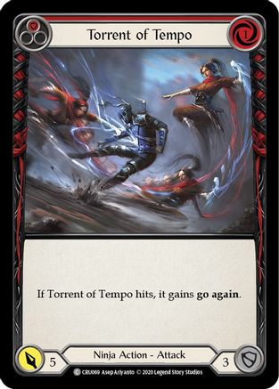 Torrent of Tempo (Red) (CRU069) - Crucible of War Unlimited Edition