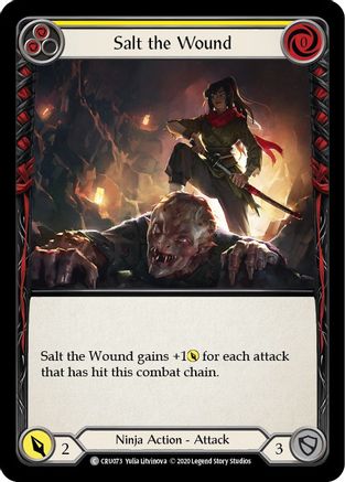 Salt the Wound (CRU073) - Crucible of War Unlimited Edition