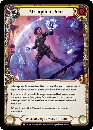 Absorption Dome (CRU104) - Crucible of War Unlimited Edition Rainbow Foil