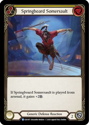 Springboard Somersault (CRU187) - Crucible of War 1st Edition