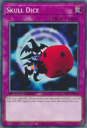 Skull Dice (EDS-003) - Eternal Duelist Soul Limited - Premium Yugioh Single from Konami - Just $8.49! Shop now at Game Crave Tournament Store