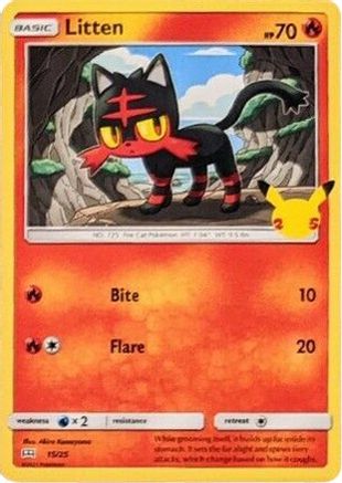 Litten 15/25 - McDonalds Collection 2021
